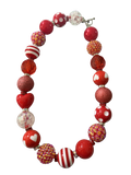 Heart Pop Bubblegum Bead 18" Necklace