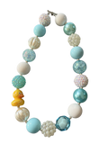 Rubber Duckie Bubblegum Bead 18" Necklace